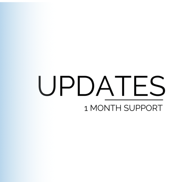 Updates ( 1 Month )